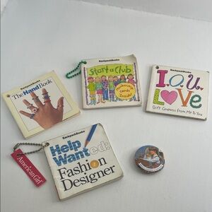 American Girl Colorful Backpack Book Collection and Molly Button